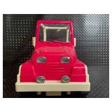 Our Generation Pink Ride-On Jeep & Teal-Orange Play Tent (Lot of 2)