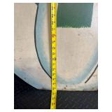 Vintage Snow Family Cutout Sign - Merry Christmas Banner, 28 Inches Tall