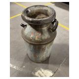 Antique Milk Can - Large Vintage Dairy Container with Side Handles