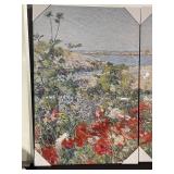 Three-Panel Beach Landscape Triptych - Impressionist Seascape Canvas Art