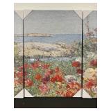 Three-Panel Beach Landscape Triptych - Impressionist Seascape Canvas Art