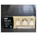 Feit Electric Vanity Fixture - Energy Saving, 3-Light, Includes 3x13W Soft White Bulbs