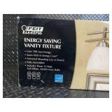 Feit Electric Vanity Fixture - Energy Saving, 3-Light, Includes 3x13W Soft White Bulbs