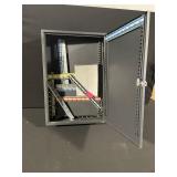 Barska Compact Steel Safe with Key Lock and Adjustable Interior Rails
