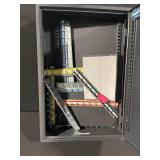 Barska Compact Steel Safe with Key Lock and Adjustable Interior Rails