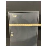 Barska Compact Steel Safe with Key Lock and Adjustable Interior Rails