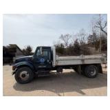 2001 Int'l 4700 dump truck DT466E diesel engine