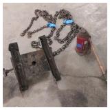 20-Ton Jack, Snow plow bracket, 2 Chains