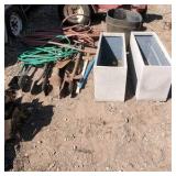 Yard tools and pots