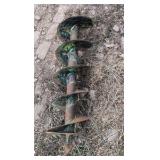 6-8' light-duty post hole Auger bit