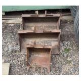 Mini Excavator Buckets (2) 2’ scoops, (1) 1’ scoop