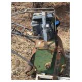 Vntage cylinder mower