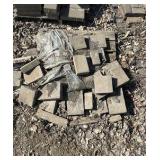 (16) Pallets of concrete pavers