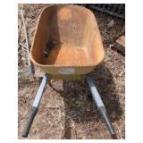 True Temper Wheel barrel, yard tools, hoses