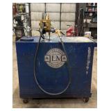 Single Fluid Steel Tank Lube Cart