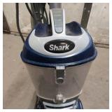 Shark Navigator Deluxe upright vacuum NV360; (2) shop vacs