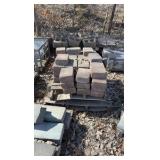 (20) pallets of Pavers or Retaining wall blocks