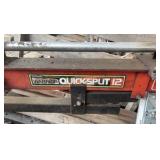 Earthquake Warrior Log splitter Quick-split 12