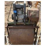 Vntage cylinder mower