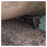 Fiberlgass chemical storage tank. Approx 20'x