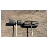 (2) Shindaiwa Power heads w/ Rubber Paddle Drum Attachments,