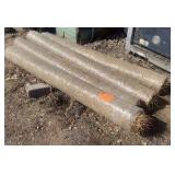 (4) Double net straw erosion blankets