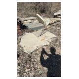 (37) Pallets of Flagstone, pavers, granite steps and more