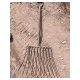 True Temper Wheel barrel, yard tools, hoses
