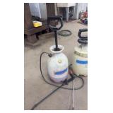 Krause and Becker paint mixer, 2 garden sprayers