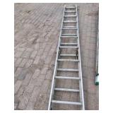 (2) extension ladders, one marked Werner