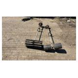 (2) Shindaiwa Power heads w/ Rubber Paddle Drum Attachments,