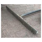 Shovels, spade, scraper, soil compactor; grading rake.