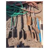 Yard tools and pots