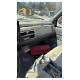 1992 Chevy flat bed truck with car hauler trailer