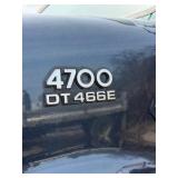 2001 Int'l 4700 dump truck DT466E diesel engine