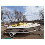 '97 Sea-Doo Speedster (Bombardier) Jet Boat w/ Shoreland'r trailer