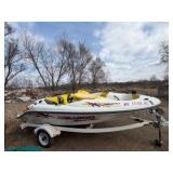 '97 Sea-Doo Speedster (Bombardier) Jet Boat w/ Shoreland'r trailer