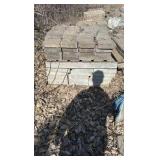 (16) Pallets of concrete pavers