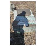 (16) Pallets of concrete pavers