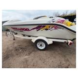 '97 Sea-Doo Speedster (Bombardier) Jet Boat w/ Shoreland'r trailer