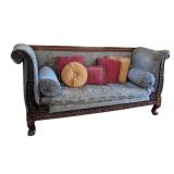 ML - Empire Style Carved Wood Sofa