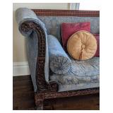 ML - Empire Style Carved Wood Sofa
