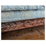 ML - Empire Style Carved Wood Sofa