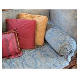 ML - Empire Style Carved Wood Sofa