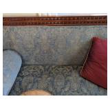 ML - Empire Style Carved Wood Sofa