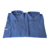ML - CIAOMARCO Long Sleeve Shirts Pair - Size 16 1/2