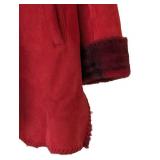 ML - Redi Italian Leather and Shearling Jacket - Women's - US 12 - Made in Florence, Italy