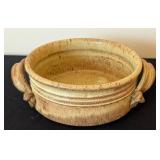 ML - Davis Signed Pottery Bowl, Tray & Candle Holder - 3-Piece Set