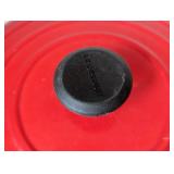 ML - Le Creuset #32 Covered Pan, Red Enamel, Made In France