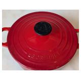 ML - Le Creuset 2 Qt Enameled Cast Iron Pot with Lid